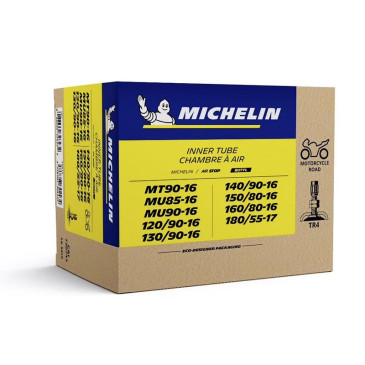INNER TUBE 16'' 120/90-16 , 130/90-16 , 140/90-16 , 150/80-16 , 160/80-16 MICHELIN 16MI2 VALVE TR4 3528709594844