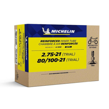INNER TUBE 21'' 2.75-21 MICHELIN 21 TRIAL VALVE TR4 3528701356662