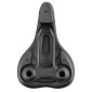 SADDLE- NEWTON FOR URBAN BIKE SPIRIT "FOR MEN" GEL+ ELASTOMER - BLACK 260x160mm 3700948083093