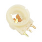 PORTE-AMPOULE/FICHE/DOUILLE SIM ADAPTABLE POUR AMPOULE BA20D -SELECTION P2R- 3700948308899