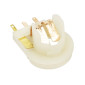 PORTE-AMPOULE/FICHE/DOUILLE SIM ADAPTABLE POUR AMPOULE BA20D -SELECTION P2R- 3700948308899