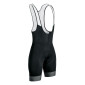 ADULT BIB SHORTS - GIST CLIMBER - TRIPLE DENSITY PADS - BLACK/GREY EDGE S -5114 8013271291307