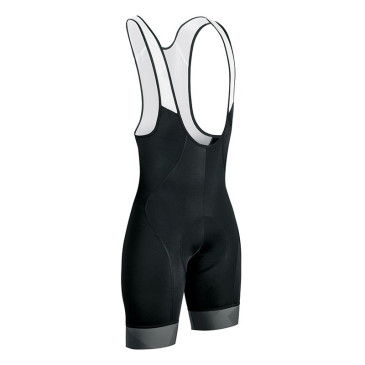 ADULT BIB SHORTS - GIST CLIMBER - TRIPLE DENSITY PADS - BLACK/GREY EDGE S -5114 8013271291307