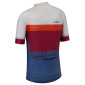 MAILLOT GIST HOMME FLOW MANCHES COURTES ZIP TOTAL BLANC BANDE COLORE XL -5347 8013271367880