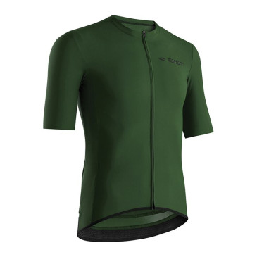 MAILLOT GIST HOMME SUPREMO MANCHES COURTES ZIP TOTAL VERT XL -5343 8013271367309