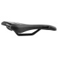 SADDLE- NEWTON FOR ROAD BIKE/MTB ROYL BLACK / BLACK/GREY PATTERN 280x145mm -STEEL RAIL - BLACK 3700948117200
