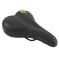 SADDLE- NEWTON FOR URBAN BIKE- METRO ELASTOMERE BLACK-SHAPE MEMORY- 260x180mm 3700948205020