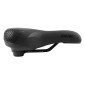 SELLE NEWTON CITY METRO UNISEX ELASTOMERE MODERATE NOIR A MEMOIRE DE FORME 260x180mm 3700948205020