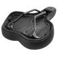 SADDLE- NEWTON FOR URBAN BIKE- METRO BLACK-SHAPE MEMORY- 260x200mm 3700948117163
