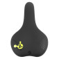 SELLE NEWTON CITY METRO HOMME ATHLETIC NOIR A MEMOIRE DE FORME 270x180mm 3700948117170