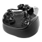 SADDLE- NEWTON FOR URBAN BIKE - NEWFULL BLACK 270x180mm STEEL RAIL (ON CARD) 3700948209356
