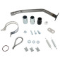 EXHAUST FOR 50cc MOTORBIKE- VOCA CROSS ROOKIE FOR BETA 50 RR 2021> (TOP/RIGHT MOUNTING - ALUMINIUM BLACK SILENCER) 3700948276112