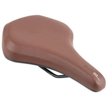 SELLE NEWTON CITY ROYAL MINIMA MARRON CLAIR 262x190mm RAIL ACIER 3700948257562