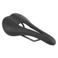 SELLE NEWTON ROUTE / GRAVEL NOIR MAD SAD2 AVEC TROU CENTRAL 276x154mm RAIL ACIER NOIR 3700948278369
