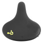 SELLE NEWTON CITY CRUISER UNISEX NOIR 268X258MM RAIL ACIER 3700948300480