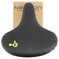 SELLE NEWTON CITY CRUISER UNISEX NOIR 268X258MM RAIL ACIER 3700948300480