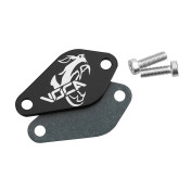 OBTURATEUR POMPE A HUILE 50 A BOITE VOCA STYLE REVERSIBLE POUR MINARELLI 50 AM6/DERBI 50 SENDA, GPR ALU CNC NOIR 3700948183762