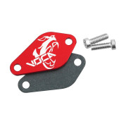 OBTURATEUR POMPE A HUILE 50 A BOITE VOCA STYLE REVERSIBLE POUR MINARELLI 50 AM6/DERBI 50 SENDA, GPR ALU CNC ROUGE 3700948183779