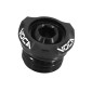BOUCHON D'HUILE 50 A BOITE VOCA EVO V2 MINARELLI 50 AM6/RIEJU 50 MRT, SMX/YAMAHA 50 TZR, DTR/PEUGEOT 50 XPS, XR6/BETA 50 RR/SHERCO 50 SM-R, SE-R ALU CNC NOIR 3700948290958