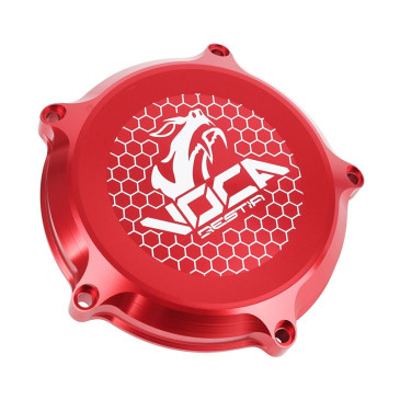 CARTER EMBRAYAGE 50 A BOITE VOCA RACING POUR MINARELLI 50 AM6 / RIEJU 50 MRT / BETA 50 RR / SHERCO 50 SM-R, SE-R ALU CNC ROUGE 3700948309292