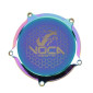 COUVERCLE EMBRAYAGE 50 A BOITE VOCA RACING POUR MINARELLI 50 AM6 / RIEJU 50 MRT / BETA 50 RR / SHERCO 50 SM-R, SE-R ALU CNC NEO-CHROME 3700948309506