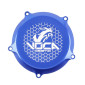 COUVERCLE EMBRAYAGE 50 A BOITE VOCA RACING POUR MINARELLI 50 AM6 / RIEJU 50 MRT / BETA 50 RR / SHERCO 50 SM-R, SE-R ALU CNC BLEU 3700948309520