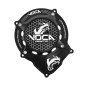 CARTER ALLUMAGE 50 A BOITE VOCA RACING POUR MINARELLI 50 AM6/BETA 50 RR/RIEJU 50 MRT/SHERCO 50 SM-R, SE-R ALU CNC NOIR 3667385000130