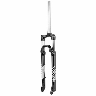 FORK- FOR MTB 29 " ZOOM VAXA BLACK-ADJUSTABLE/LOCKOUT-TRAVEL: 100MM - THREADLESS STEERER L 295mm TAPERED Ø 1"1/2 - 1''1/8-28,6 OUTER COMPATIBLE DISC 3700948106440