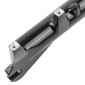 FORK- FOR MTB 29 " ZOOM VAXA BLACK-ADJUSTABLE/LOCKOUT-TRAVEL: 100MM - THREADLESS STEERER L 295mm TAPERED Ø 1"1/2 - 1''1/8-28,6 OUTER COMPATIBLE DISC 3700948106440