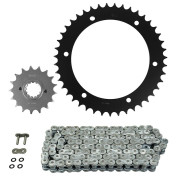 KIT CHAINE ADAPTABLE HONDA 800 VFR F 1998>2005 530 17x43 (DIAM COURONNE 154/176/8.25) (DEMULTIPLICATION ORIGINE) -AFAM- 5400598031359