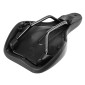 SADDLE- NEWTON FOR CHILDREN RAW BLACK 230x130mm -STEEL RAIL - BLACK 3700948102930
