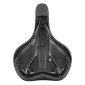 SADDLE- NEWTON FOR URBAN BIKE TRAY CONFORT BLACK 260x195mm -STEEL RAIL - BLACK (FLAT SHAPED) 3700948102954
