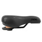 SADDLE- NEWTON FOR URBAN BIKE- METROPOLITAN BLACK-SHAPE MEMORY- WITH HANDLE 260x220mm (IDEAL FOR E/BIKE) 3700948094778