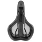 SADDLE- NEWTON FOR URBAN BIKE - "FOR MEN" BLACK - FLUIDYNAMIC DUAL DENSITY CONFORT 50 MODERATE 282x180mm 3700948228203