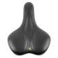 SADDLE- NEWTON FOR URBAN BIKE - "FOR LADY" BLACK - FLUIDYNAMIC DUAL DENSITY - CONFORT 20- 268x199mm 3700948228227