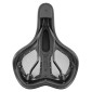 SADDLE- NEWTON FOR URBAN BIKE - "FOR LADY" BLACK - FLUIDYNAMIC DUAL DENSITY - CONFORT 20- 268x199mm 3700948228227