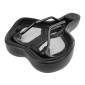 SADDLE- NEWTON FOR URBAN BIKE - "FOR LADY" BLACK - FLUIDYNAMIC DUAL DENSITY - CONFORT 21 - Ergo hole - 268x199mm 3700948228234