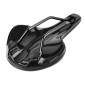 SADDLE- NEWTON FOR ROAD BIKE VM-FIT Short - BLACK 250x145mm - Black Rail 3700948241790