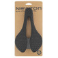 SELLE ROUTE/VTT CARBONE T800 NYLON NOIR 245x155 RAIL ACIER POIDS 200grs -NEWTON- 3700948300459