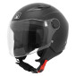 CASQUE ENFANT JET MPH PLAY SIMPLE ECRAN UNI NOIR MAT YL (51 à 52 cm) (ECE 22.06) 3667385002370