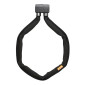 ANTIVOL VELO PLIABLE/PLIANT AXA FOLDABLE A CLE DIAM 6.5mm L0.95M NOIR (AVEC FIXATIONS SUR CADRE) - SECURITE NIVEAU 7/15 - HOMOLOGUE FUB 1 ETOILE 8713249347936