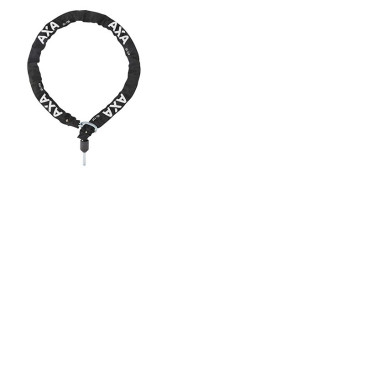 ANTIVOL VELO CHAINE A BOUCLE AXA ULC-130 POUR FER A CHEVAL DIAM 5.5mm L1.30M NOIR (PROFONDEUR 50mm DIAM 10mm) LIVRE AVEC SACOCHE DE SELLE 8713249357164