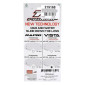 ECRAN MASQUE/LUNETTES CROSS PROGRIP HYDROPHOBE POUR MODELE 3300 VISION, 3303 VISTA TRANSPARENT - ANTI-BUEE/ANTI-RAYURES/ANTI BOUE 0801766036506