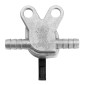 ROBINET ESSENCE MOTO DIRT/QUAD FIXATION SUR CADRE (DIAM 8 mm) (QUALITE PREMIUM) -OMG- 3667385000956