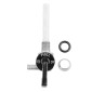 ROBINET ESSENCE CYCLO ADAPTABLE MBK 51, 41, CLUB (MOTEUR AV10) AVEC INDICATEUR DE POSITION NOIR (QUALITE PREMIUM) -OMG- 3667385000987