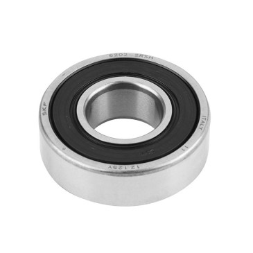 WHEEL BEARING 6202-2RS (15x35x11) SKF FOR DERBI 50 SENDA DRD FRONT+REAR, GPR 50 FRONT+REAR/GILERA 50 SMT FRONT+REAR, RCR FRONT+REAR/MBK 50 X-POWER AR/YAMAHA 50 TZR REAR (SOLD PER UNIT) 7316571817347