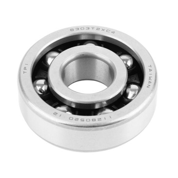 ROULEMENT D'EMBIELLAGE 6303 (17 x 47 x 14 mm) TPI POLYAMIDE C4 ADAPTABLE MINARELLI 50 AM6/MBK 50 X-POWER, X-LIMIT/YAMAHA 50 TZR, DTR, TZR/BETA 50 RR/PEUGEOT 50 XPS/APRILIA 50 RS/RIEJU 50 RS1 (L'UNITE) 3701213436323