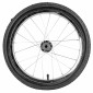 ROUE POUR REMORQUE UTILITAIRE 16" VELO PLIABLE REF 171383 (AXE 12MM POUR GENERATION 2) 3700948295489
