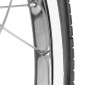 ROUE POUR REMORQUE UTILITAIRE 16" VELO PLIABLE REF 171383 (AXE 12MM POUR GENERATION 2) 3700948295489