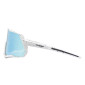 LUNETTES VELO ADULTE GIST MASK MONTURE BLANC VERRE BLEU POLYCARBONATE (PROTECTION 100% CONTRE UVA, UVB, UV) 8013271365411